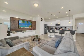 Townhome, 5 Bedrooms | Living area - Lake View Serene & Peaceful Pool Home! 5 Bedroom Townhouse (Kissimmee)