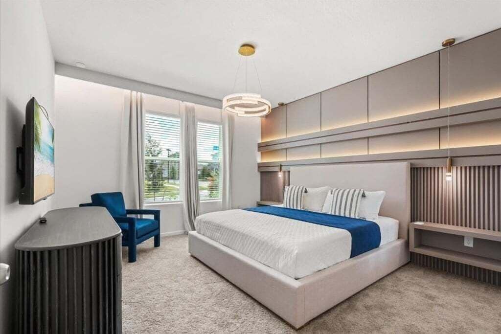 Villa, plusieurs chambres