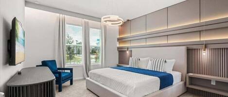 Villa, plusieurs chambres