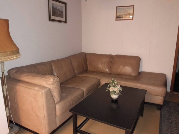 ห้องพักรวม, 4 ห้องนอน, สูบบุหรี่ได้, วิวเมือง | ห้องนั่งเล่น | หนังสือ