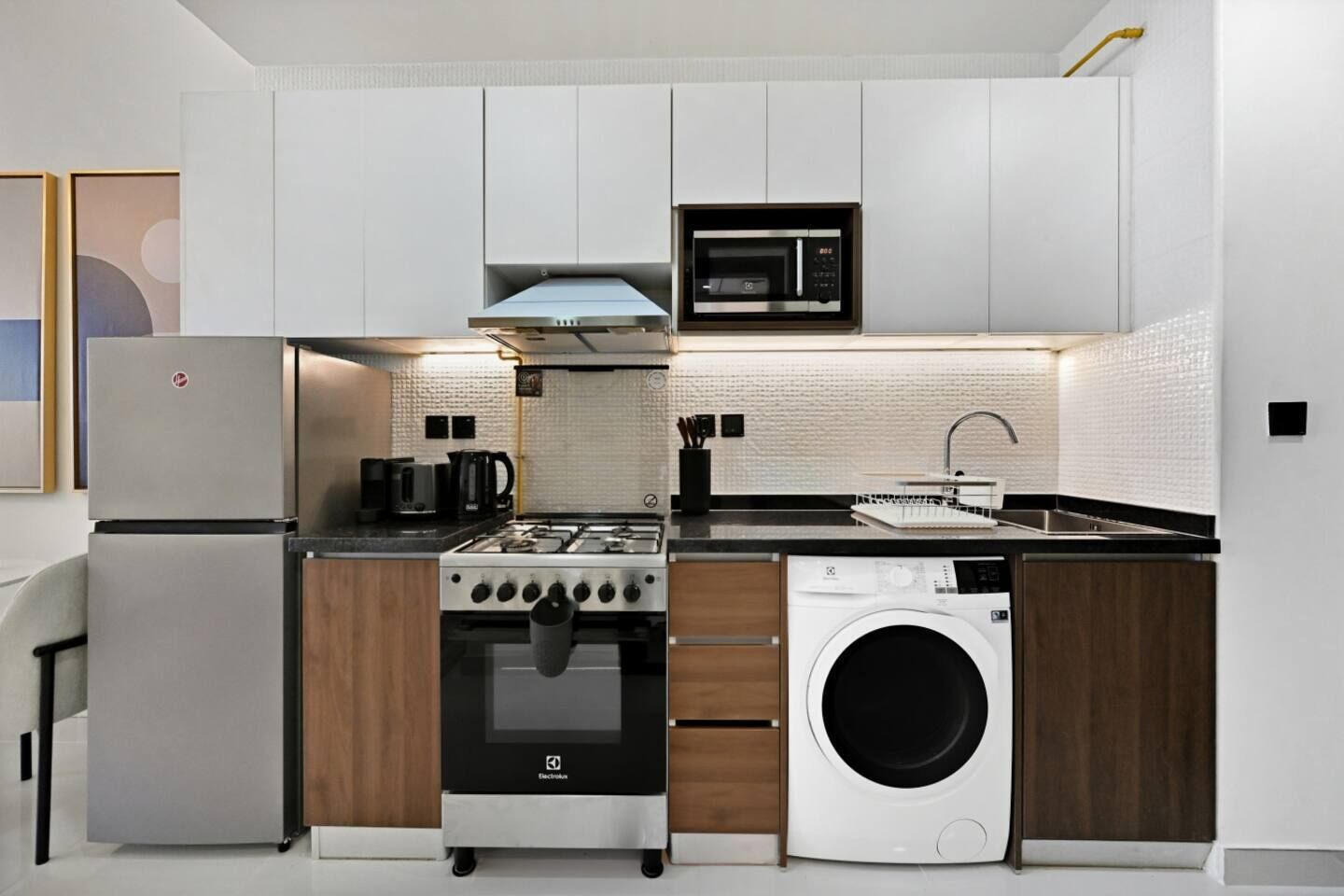 Apartment, Balcony, City View | Private kitchen