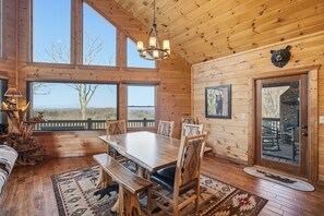 House, Multiple Beds, Hot Tub, Mountain View (Majestic Mountaintop Escape) | Dining - Majestic Mountaintop Escape (Blue Ridge)