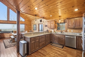 House, Multiple Beds, Hot Tub, Mountain View (Majestic Mountaintop Escape) | Private kitchen | Coffee/tea maker - Majestic Mountaintop Escape (Blue Ridge)
