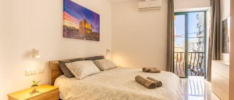 2 Schlafzimmer, Bügeleisen/Bügelbrett, kostenloses WLAN, Bettwäsche