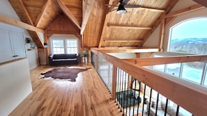 Loft space overlooking the Family Room