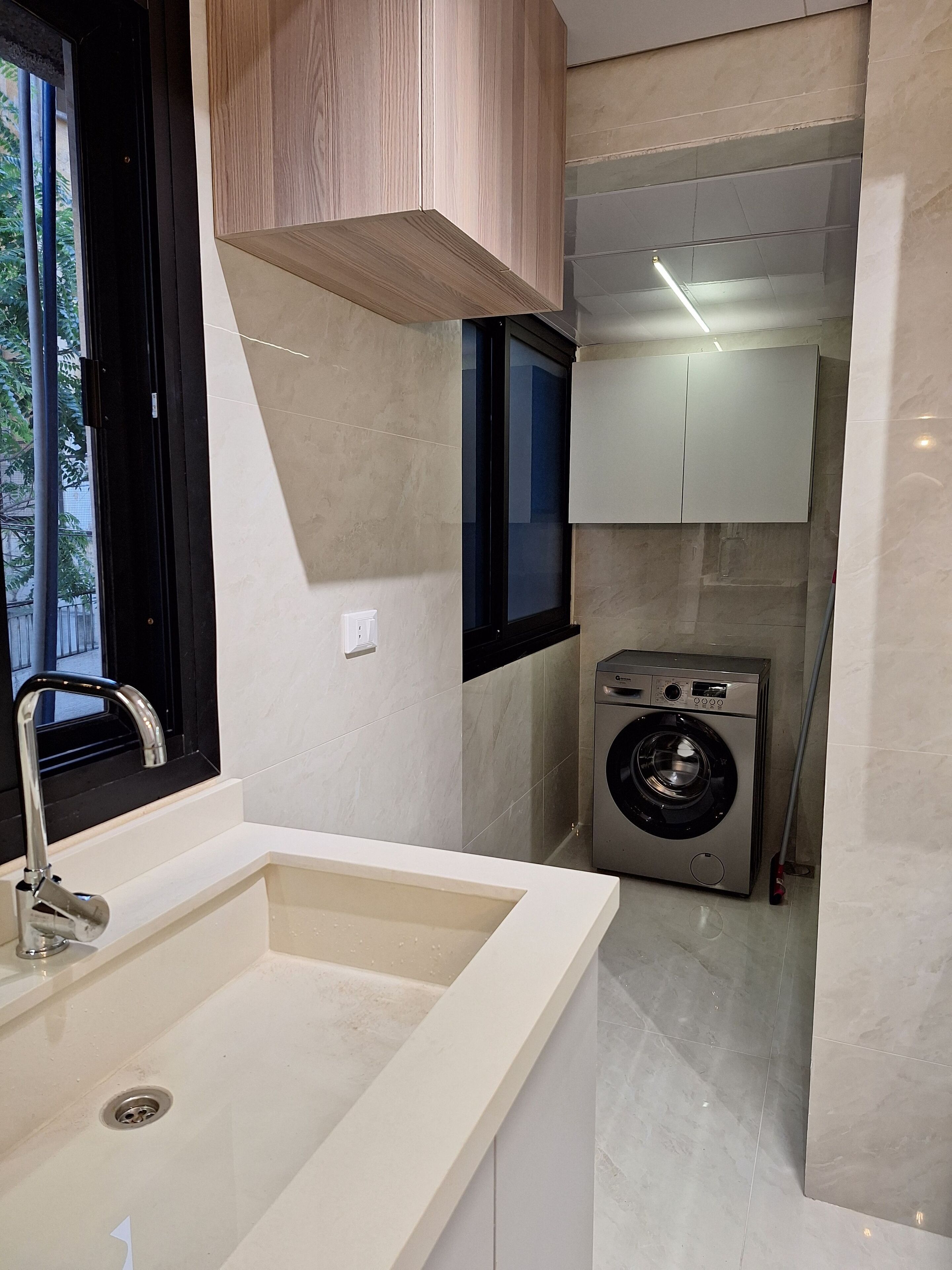 Apartamento, 2 quartos, para fumantes, sacada | Lavanderia