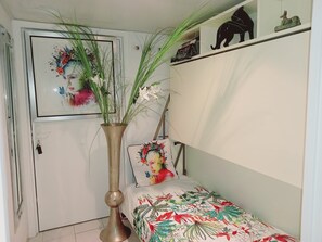 1 Schlafzimmer, Bügeleisen/Bügelbrett, Reisekinderbett, kostenloses WLAN