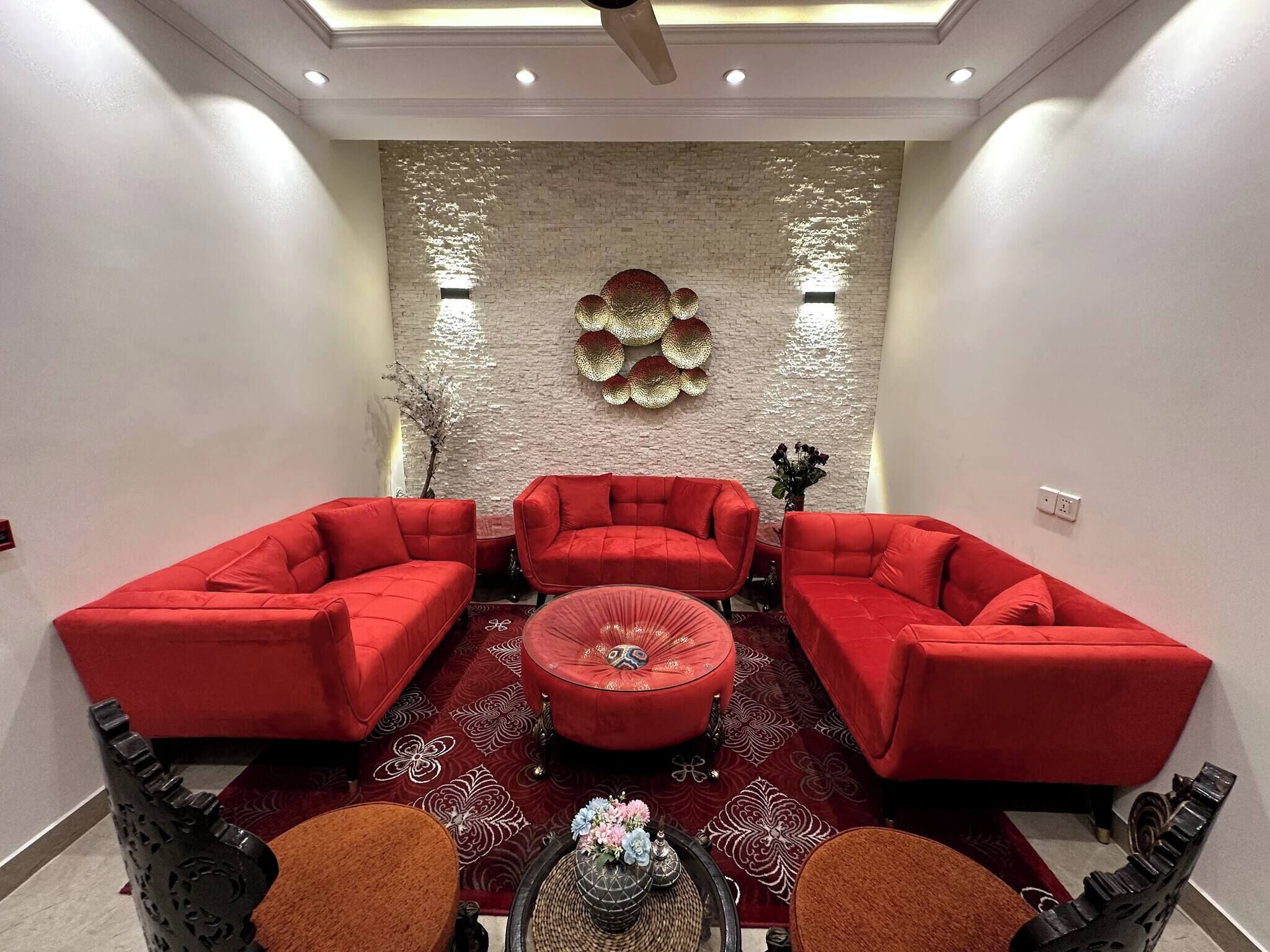 Maison, 3 chambres, accessible aux personnes à mobilité réduite, fumeur | Bar lounge