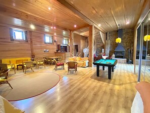 Fireplace - Templiers • Mas de Salel : Piscine & Nature 8 pers (Montagnol)