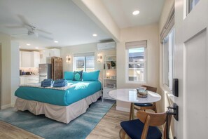 Studio, 1 King Bed, Patio, Garden View (Monarch Cove - B) | Individually decorated, individually furnished - Monarch Cove - Unit B  For 2ppl (Oceanside)