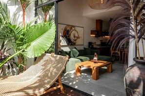 Deluxe Villa, Pool View | Terrace/patio - The Home Villas (Canggu)