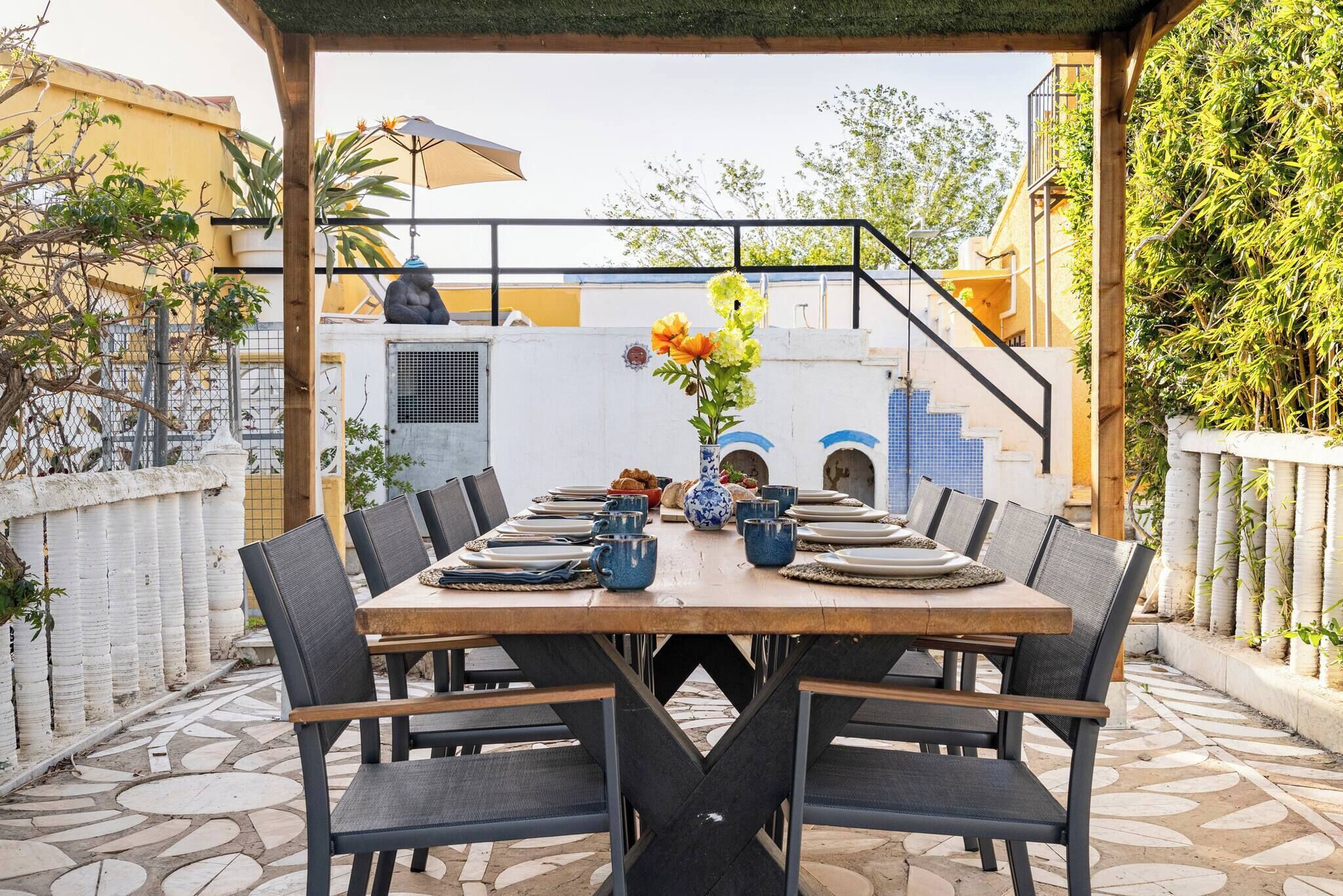 Casa, 3 habitaciones, fumadores | Balcón