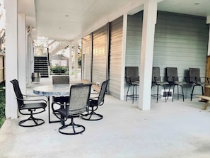 House, Multiple Beds, Hot Tub, Garden View (Luxe Lakehouse-Kemah) | Outdoor dining - Luxe Lakehouse-kemah For 8 (Kemah)