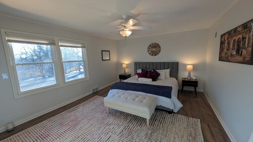 This home is an escape with little traffic, quiet neighbors, & large yards. Enjoy the peace & quiet by Home Heart Home