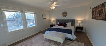 This home is an escape with little traffic, quiet neighbors, & large yards. Enjoy the peace & quiet by Home Heart Home