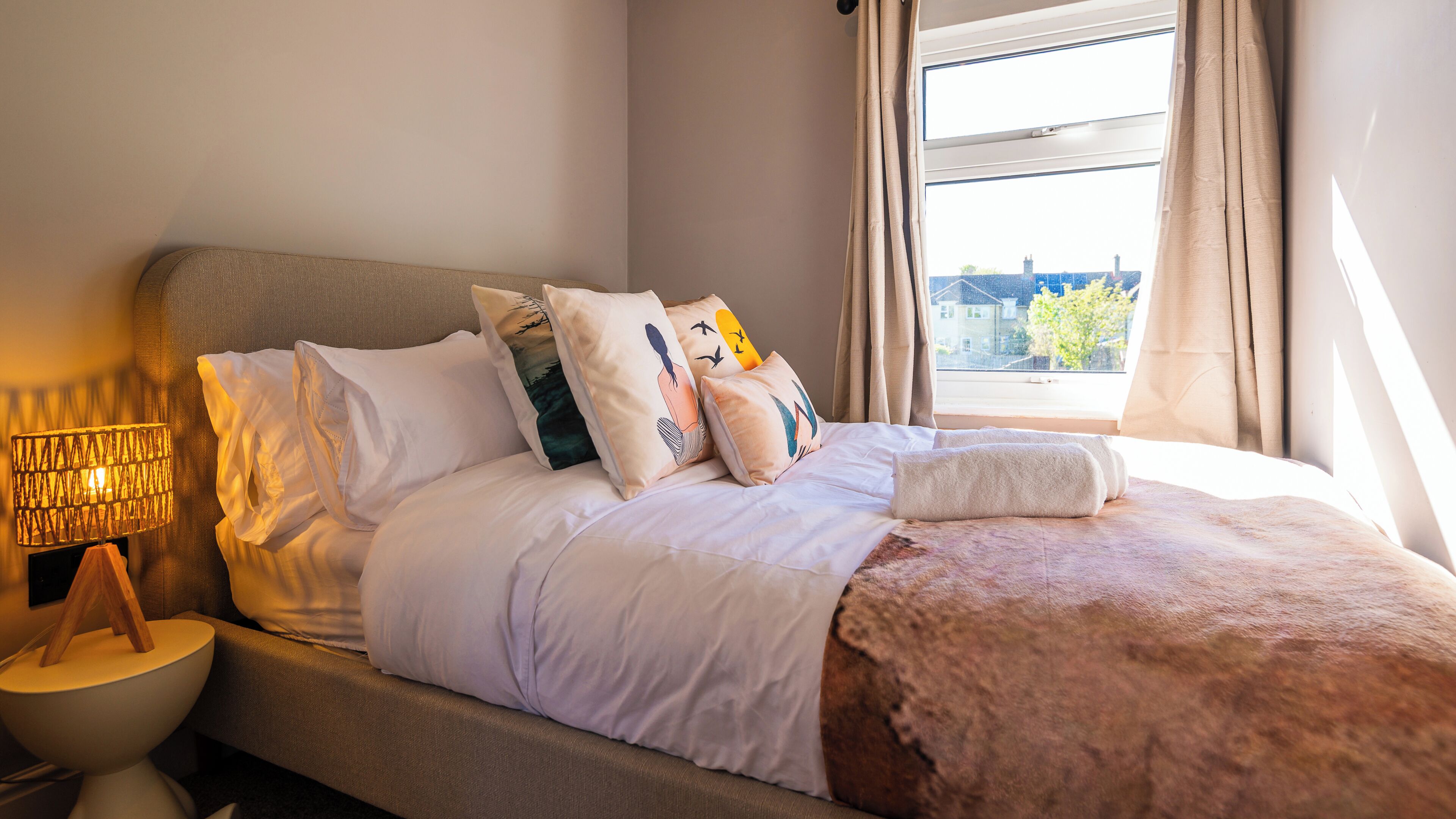 3 bedrooms, iron/ironing board, free WiFi, bed sheets