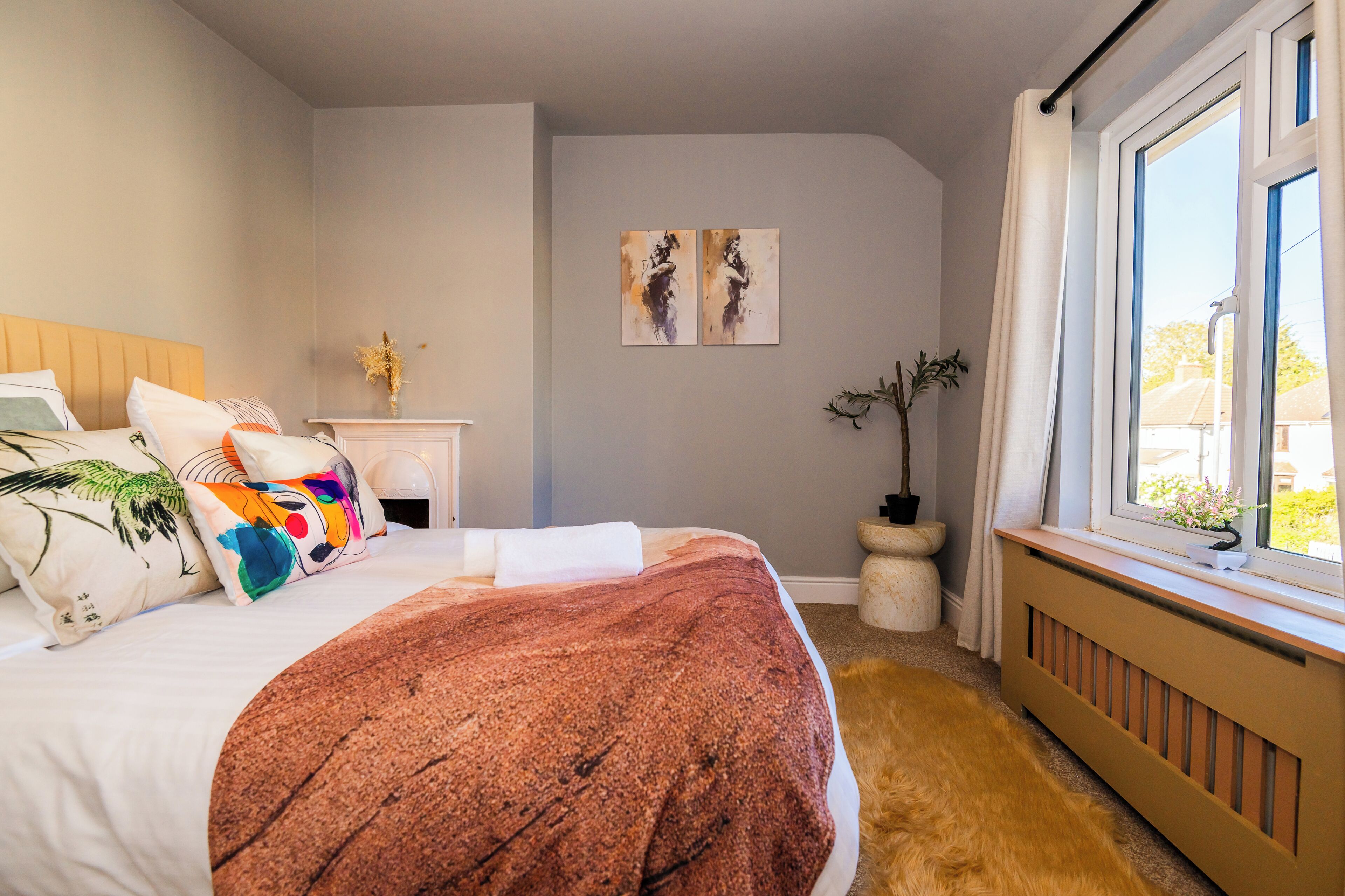 3 chambres, fer et planche à repasser, Wi-Fi gratuit, draps fournis