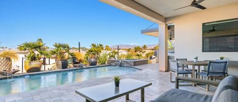 Außenpool, beheizter Pool