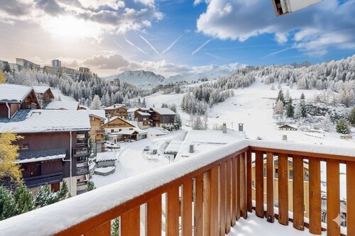 Résidence Les Arolles – La Plagne 1800 / Family Duplex 7p