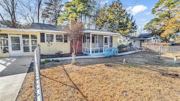 Façana frontal de l'allotjament