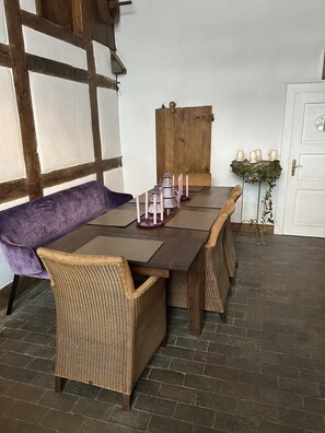 Dining - Cozy half-timbered house in the Kalletal valley (Kalletal)