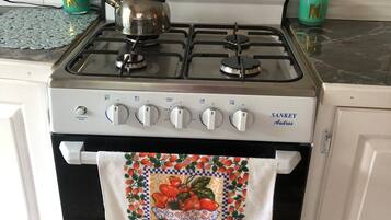 Microwave, oven, stovetop