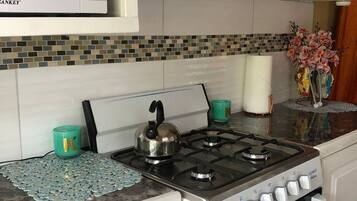 Microondas, horno y parrilla de estufa