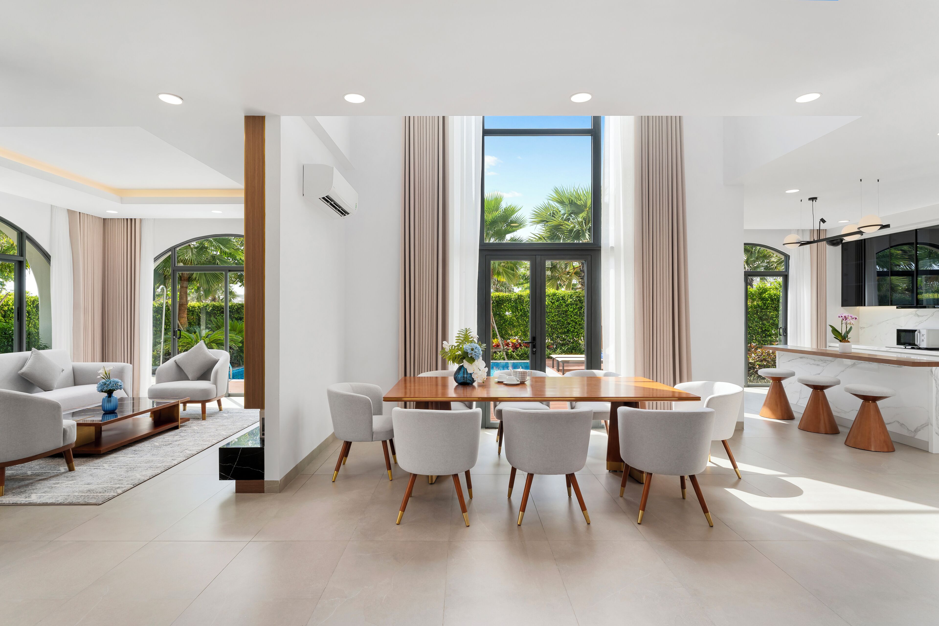 Biệt thự Tiêu chuẩn, không hút thuốc, bếp (Living Room) | Khu phòng khách | TV LCD 43-inch có truyền hình cáp 