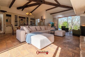 Living area - Villa Quercia - Valbonne (Valbonne)