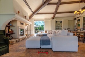 Living area - Villa Quercia - Valbonne (Valbonne)