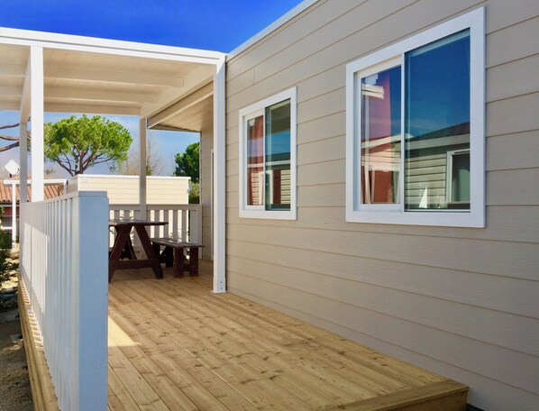 Standard Mobile Home | Terrace/patio - Club del Sole Le Palme Lazise Family (Pacengo)