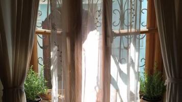 Suite romántica, vista a la ciudad | Interior