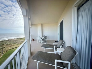 Terrace/patio - Rock the Sunset – Palm Coast Condo (Palm Coast)