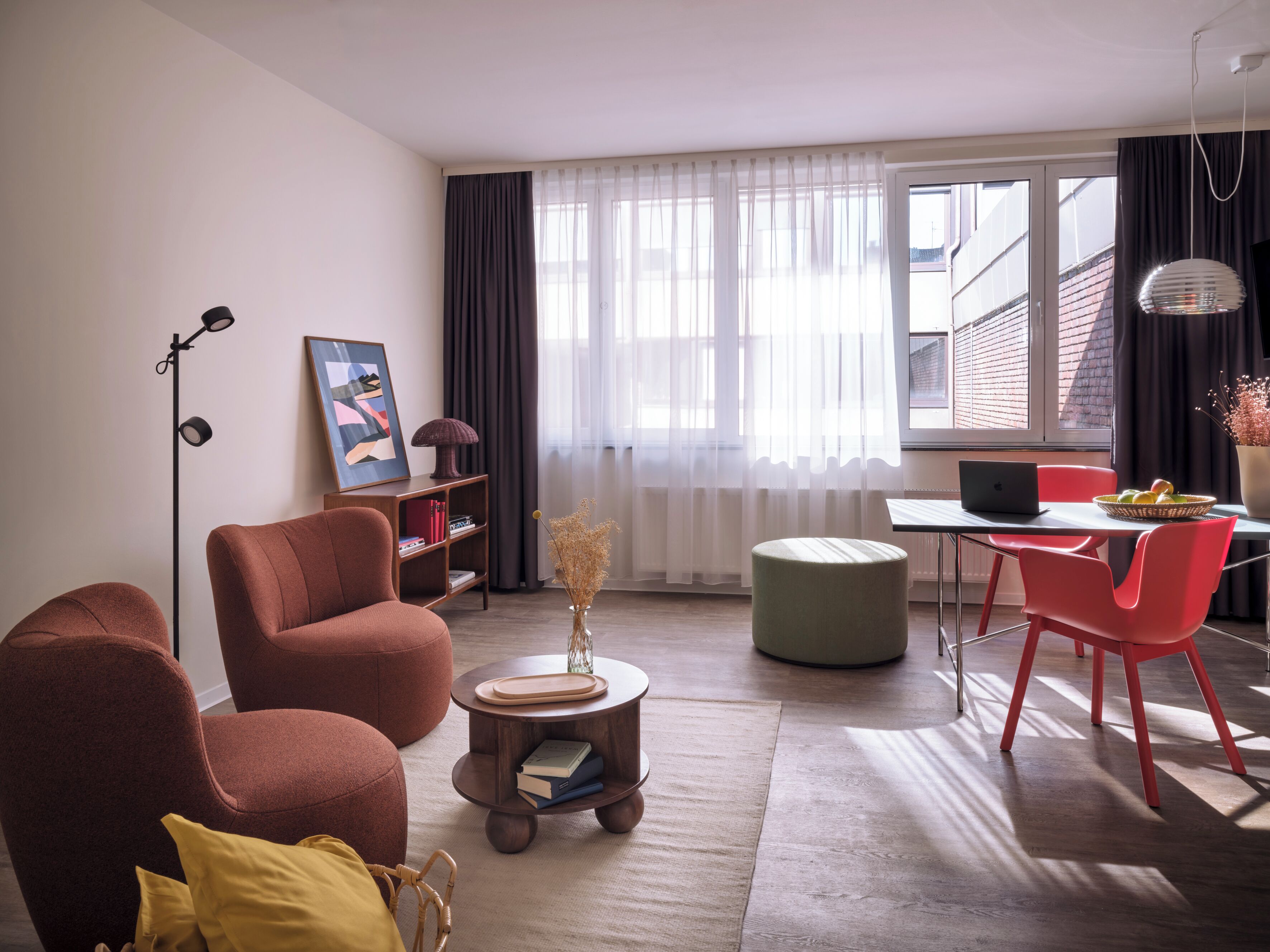 Deluxe-Suite, 1 King-Bett | Hochwertige Bettwaren, Schreibtisch, laptopgeeigneter Arbeitsplatz