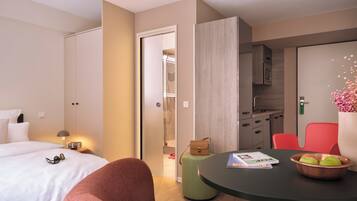 Leilighet – design | Sengetøy av topp kvalitet, skrivebord og skrivebord for bærbar PC