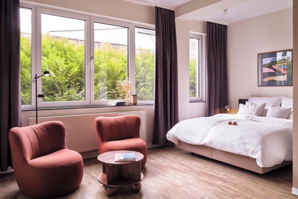 Design Studio, 1 Queen Bed | Premium bedding, desk, laptop workspace, soundproofing