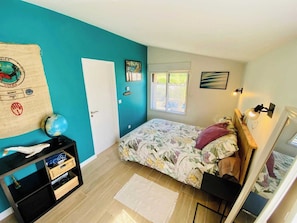 2 chambres, fer et planche à repasser, Wi-Fi gratuit