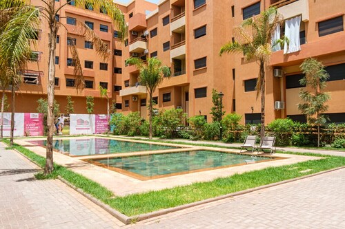 New! 2BR Moderne Guéliz Centre, Gare & M-Avenue