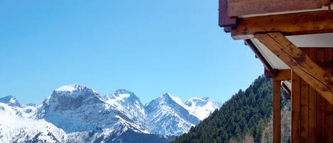 Blick von der Unterkunft