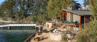 Chuckanut Point Villa 2 Bedroom by Gather: Waterfront w/ Dock, Terrace & Views