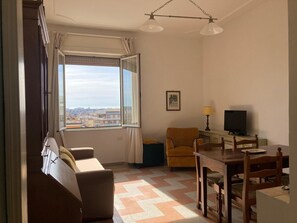 TV - Apartment with panoramic view - Holiday Home Giulia (Roma)