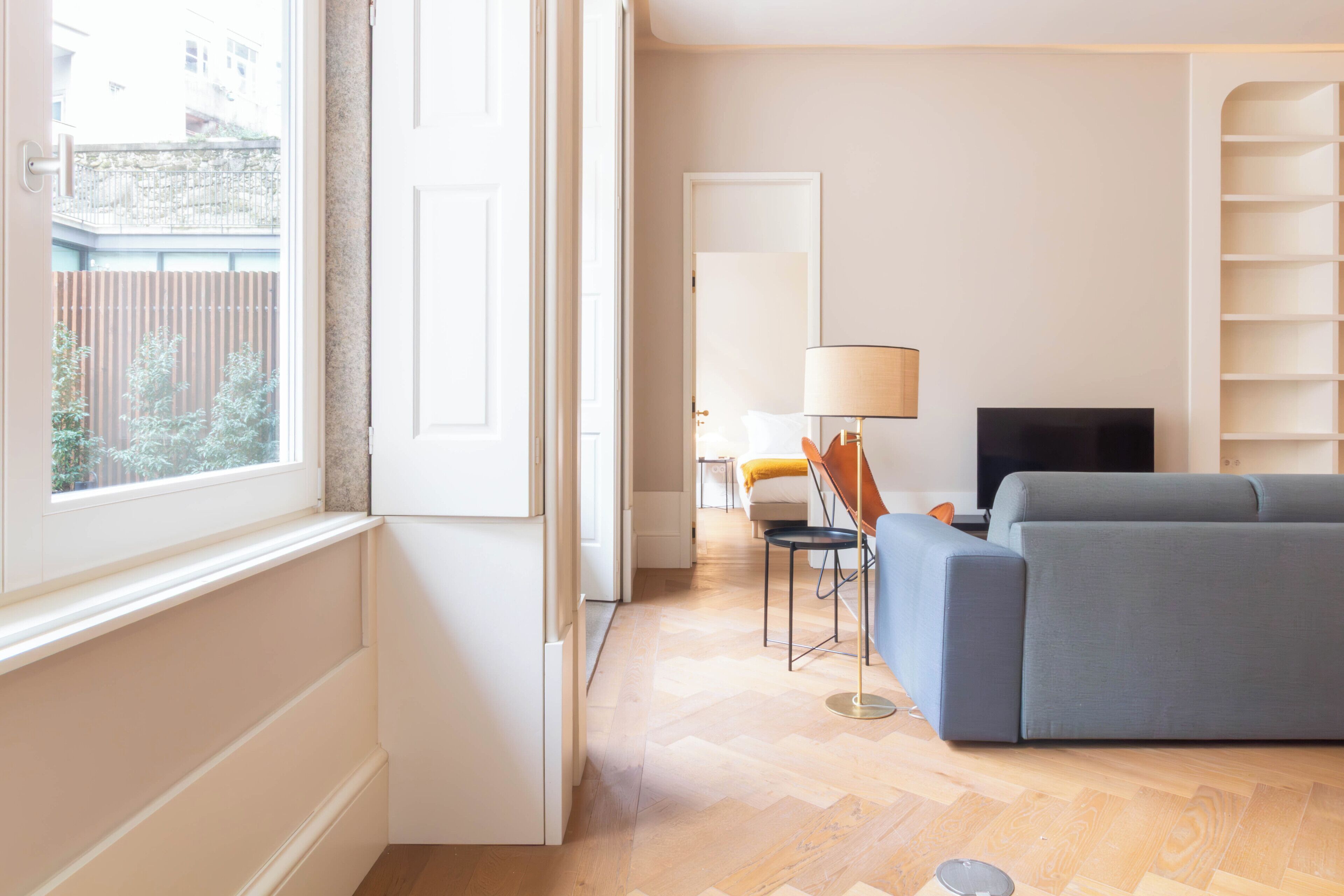 Apartamento clássico | Área de estar