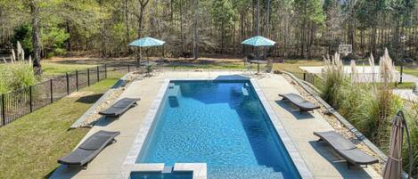 Alberca al aire libre