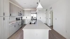 Fridge, dining tables - Landing | Stunning 1BD, Gym, Clubhouse (Perdido Key)