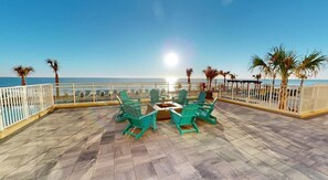 Terrace/patio - Landing | Incredible 1BD, Gym, Clubhouse (Daytona Beach)