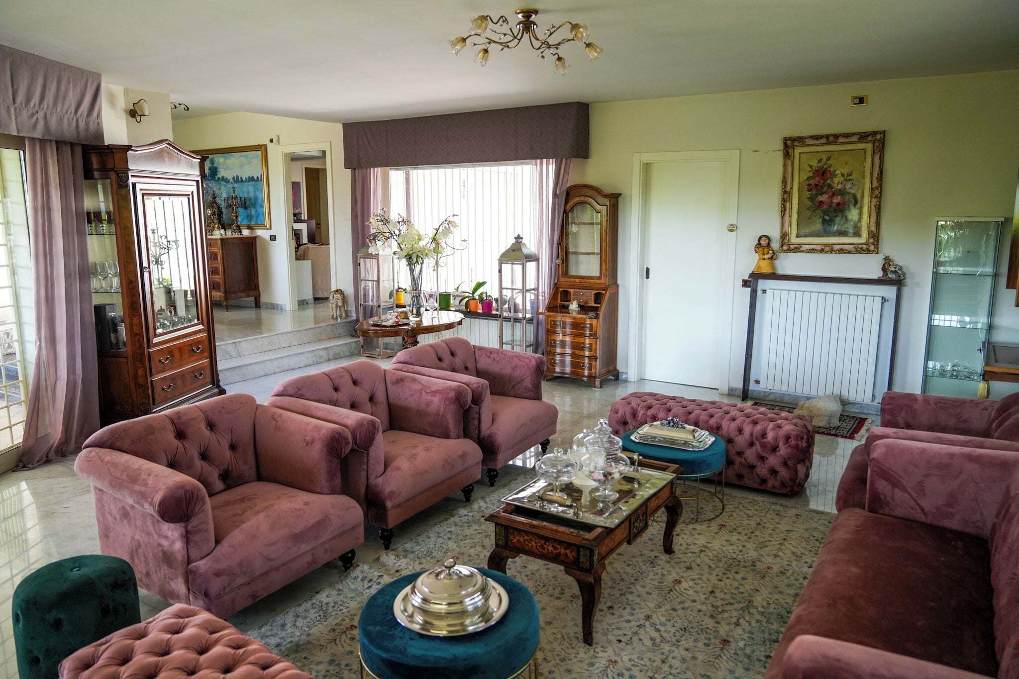 Villa, Terrasse, Gartenblick | Innenbereich