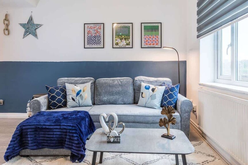 Manchester Airport 3-bed | Free Park | Sleeps 7 - Macclesfield