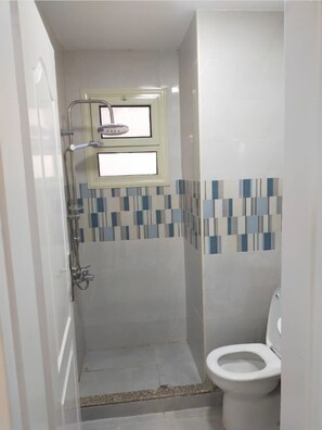 Serviettes fournies, savon, papier toilette