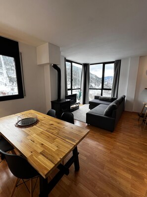 Living area - Apartment with views in El Tarter (El Tarter)