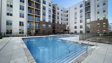 Seasonal outdoor pool
